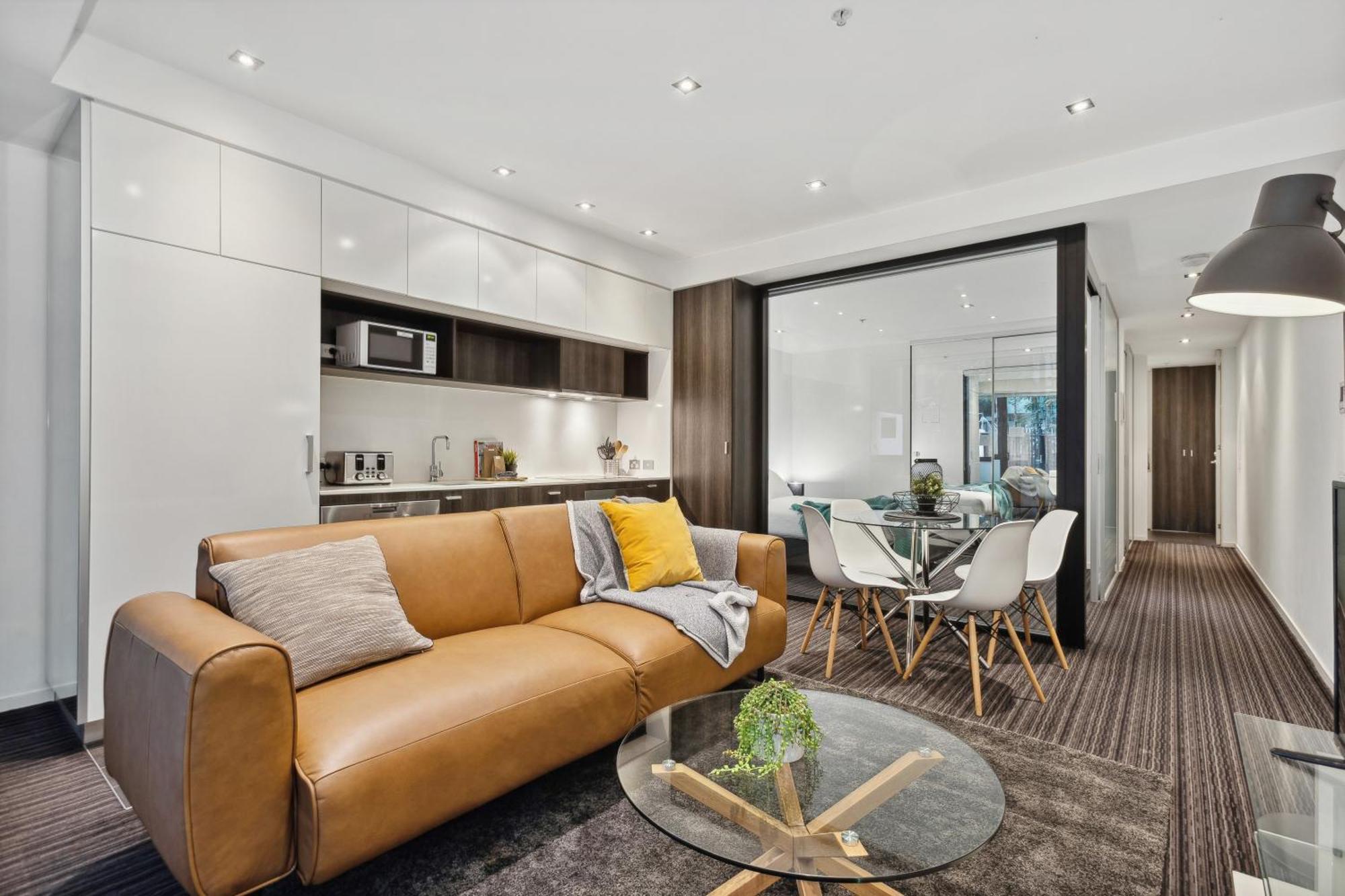 Complete Host Halo Apartments Melbourne Camera foto